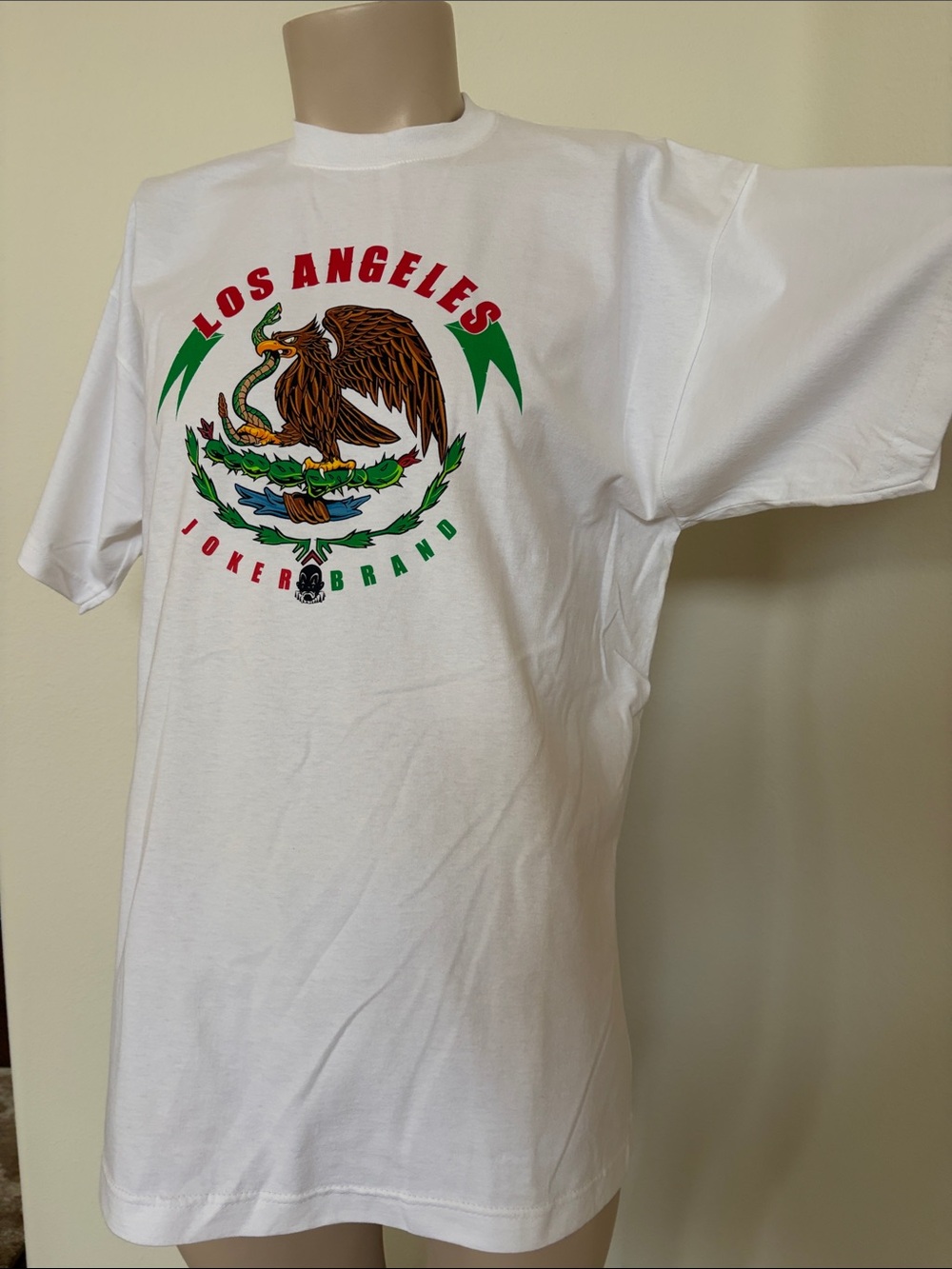 Joker| Los Angeles White Graphic Tee XL